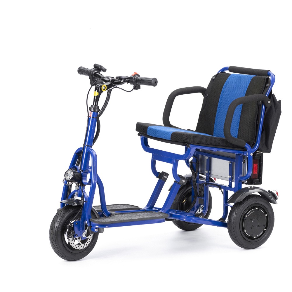 Cougar Folding Mobility Scooter, Lightweight Portable Scooter for Adults - 3 Wheel Motorized Scooter - Travel Scooters, 280lbs, Only 49lbs - 15mi Range Electric Scooter Adults - 图片 9