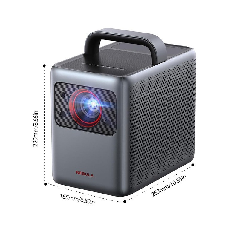 ULTIMEA 1000ANSI Office Projector with Android TV, Native1080P, 4K Decoding, Audio, WiFi Wireless 5.3, Portable Projector for Conference And Training, Office Projector for Phone, Projector for Movies On Wall with Battery, Portable Projector for Phone, Business Presentations, Home Theater, Modern Projector, Sleek Projector, Reliable Performance, Advanced Technology, Wireless Projector, Highresolution Lens, Business Professionals, Movie Enthusiasts - 图片 14