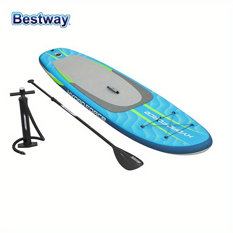 MULTIGOT 11" Inflatable Stand-Up Paddle Board Surfboard with Aluminum Paddle, Carry Bag, and Accessories - Durable Multi-Color PVC, Non-Slip EVA Deck, Adjustable Fins for All Skill Levels - 图片 17