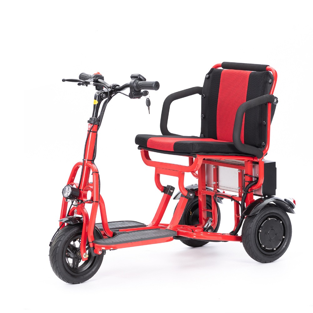 Cougar Folding Mobility Scooter, Lightweight Portable Scooter for Adults - 3 Wheel Motorized Scooter - Travel Scooters, 280lbs, Only 49lbs - 15mi Range Electric Scooter Adults - 图片 18