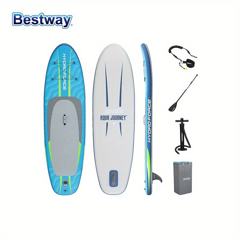 MULTIGOT 11" Inflatable Stand-Up Paddle Board Surfboard with Aluminum Paddle, Carry Bag, and Accessories - Durable Multi-Color PVC, Non-Slip EVA Deck, Adjustable Fins for All Skill Levels - 图片 16